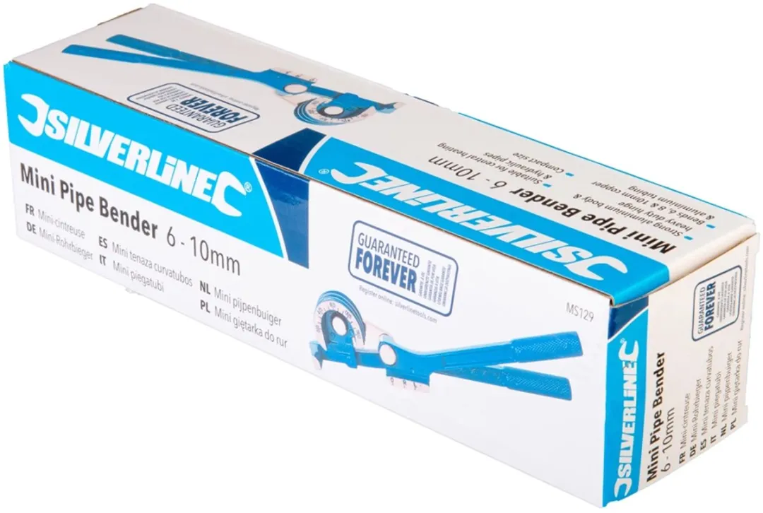 Silverline Mini Pijpenbuiger 6-10mm