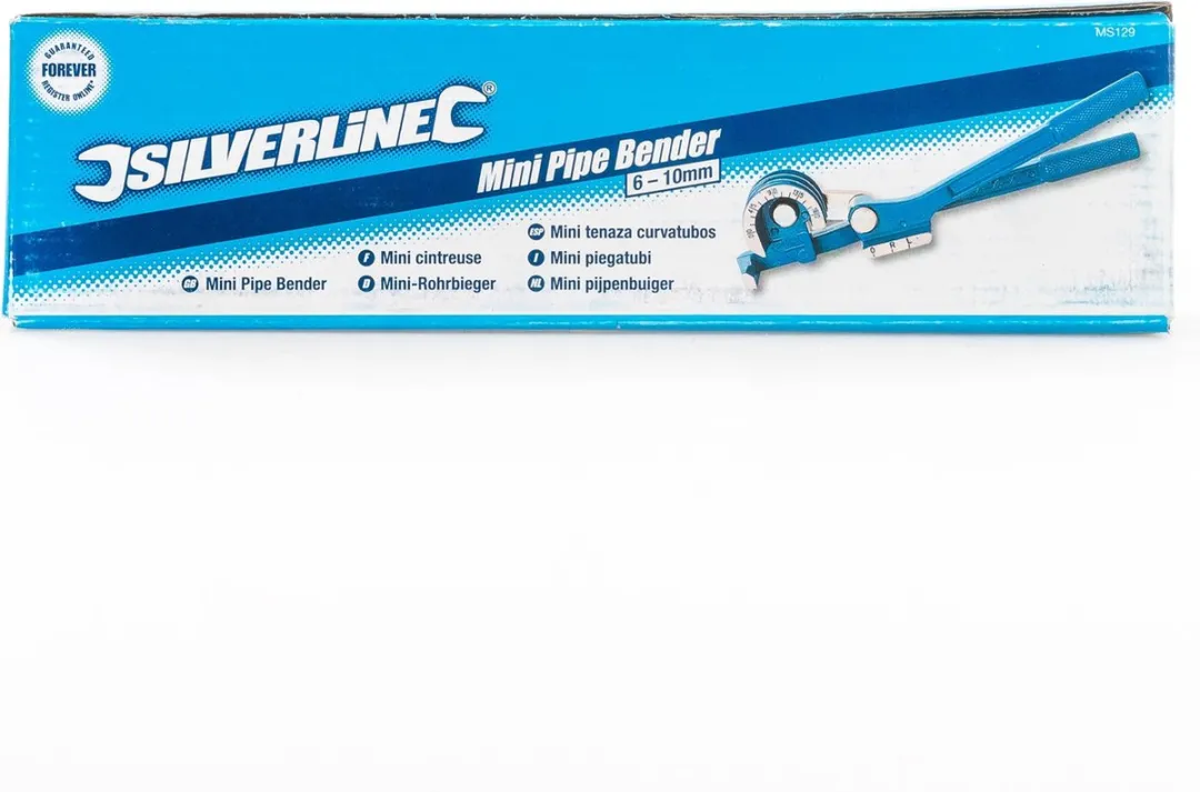 Silverline Mini Pijpenbuiger 6-10mm - Aluminium 270mm