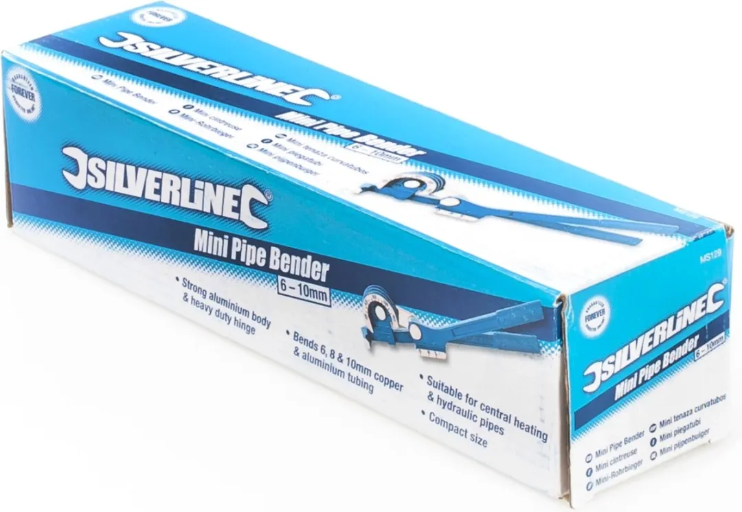 Silverline Mini Pijpenbuiger 6-10mm - Aluminium 270mm