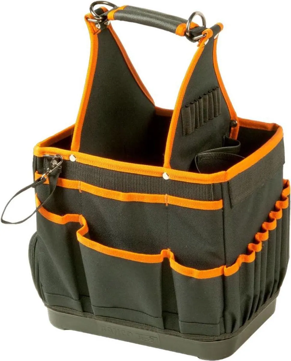 Bahco 4750FB3-12 Gereedschapstas Electricien - 285x285x190mm - Zwart/oranje