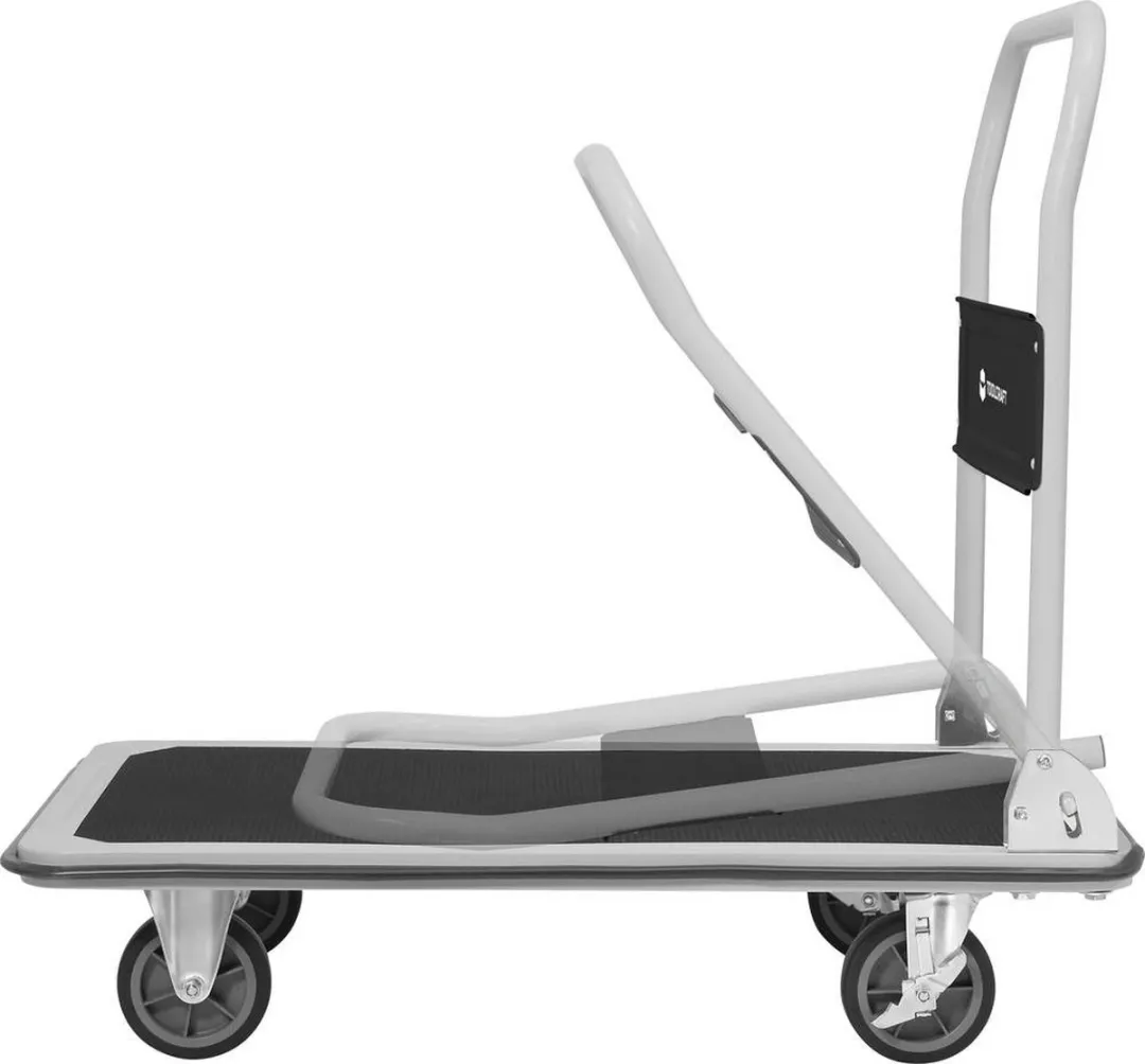 TOOLCRAFT Handwagen inklapbaar 150kg - Zwart
