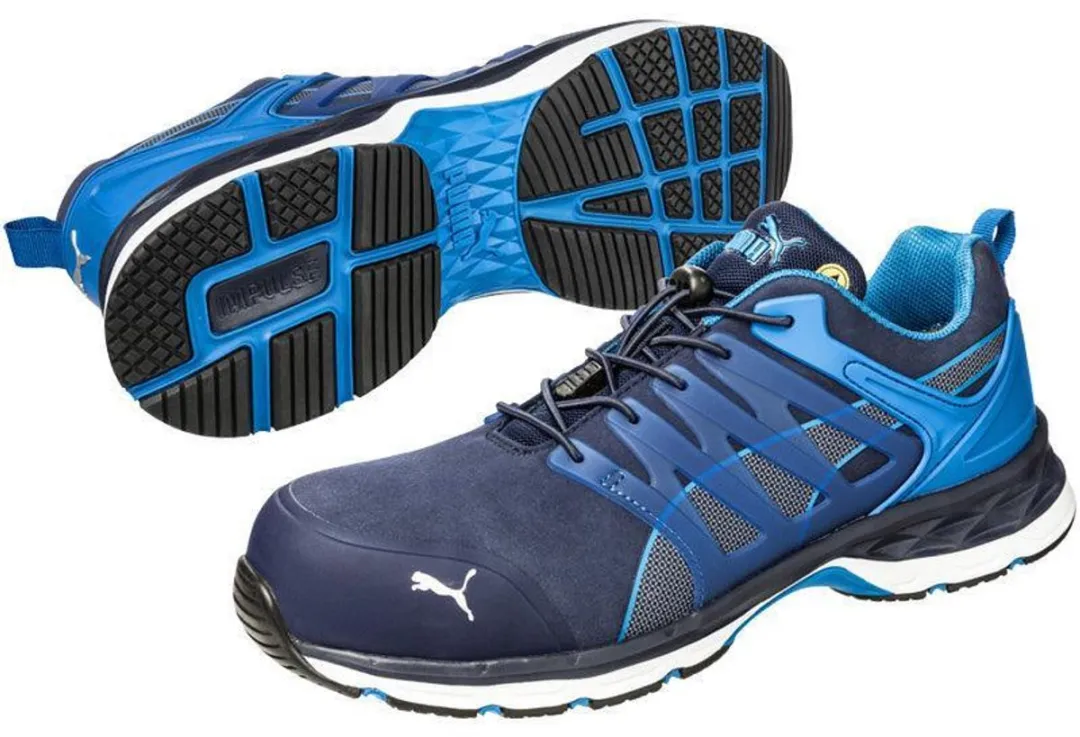 PUMA Velocity 2.0 Blue Low S1P ESD SRC Werkschoenen