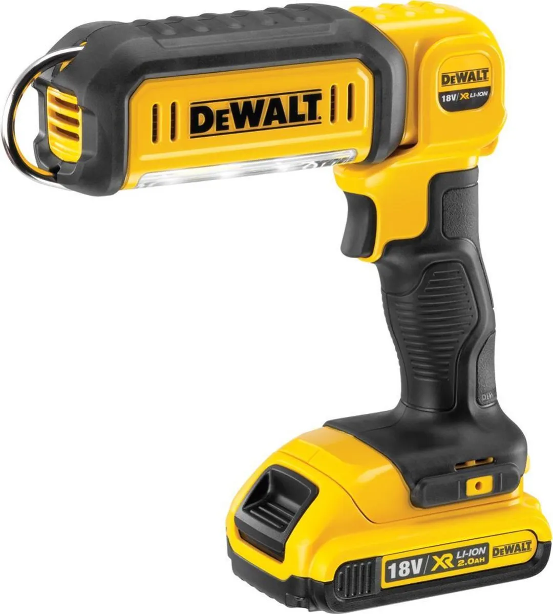 DeWalt XR DCL050-XJ Inspectielamp - Geel/Zwart