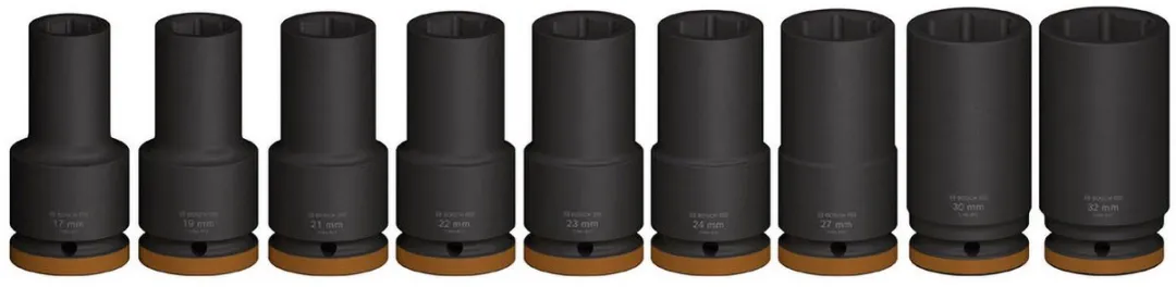 Bosch Professional PRO Impact Krachtdoppenset 9-delig 2608003042 - Zwart - afbeelding 6 van 6