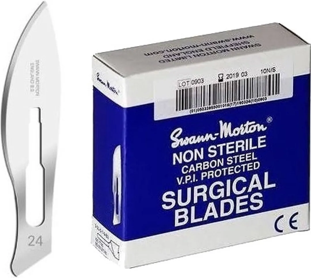 Swann Morton Scalpelmesjes REF 0111 - 100 Stuks - RVS