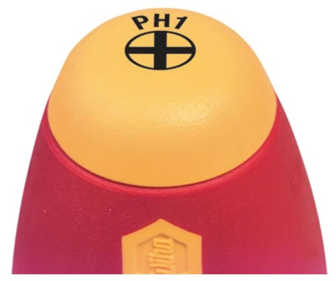 Wiha 320NK6 Schroevendraaierset - 6 Stuks - PH 1/PH 2/SL 3-6.5