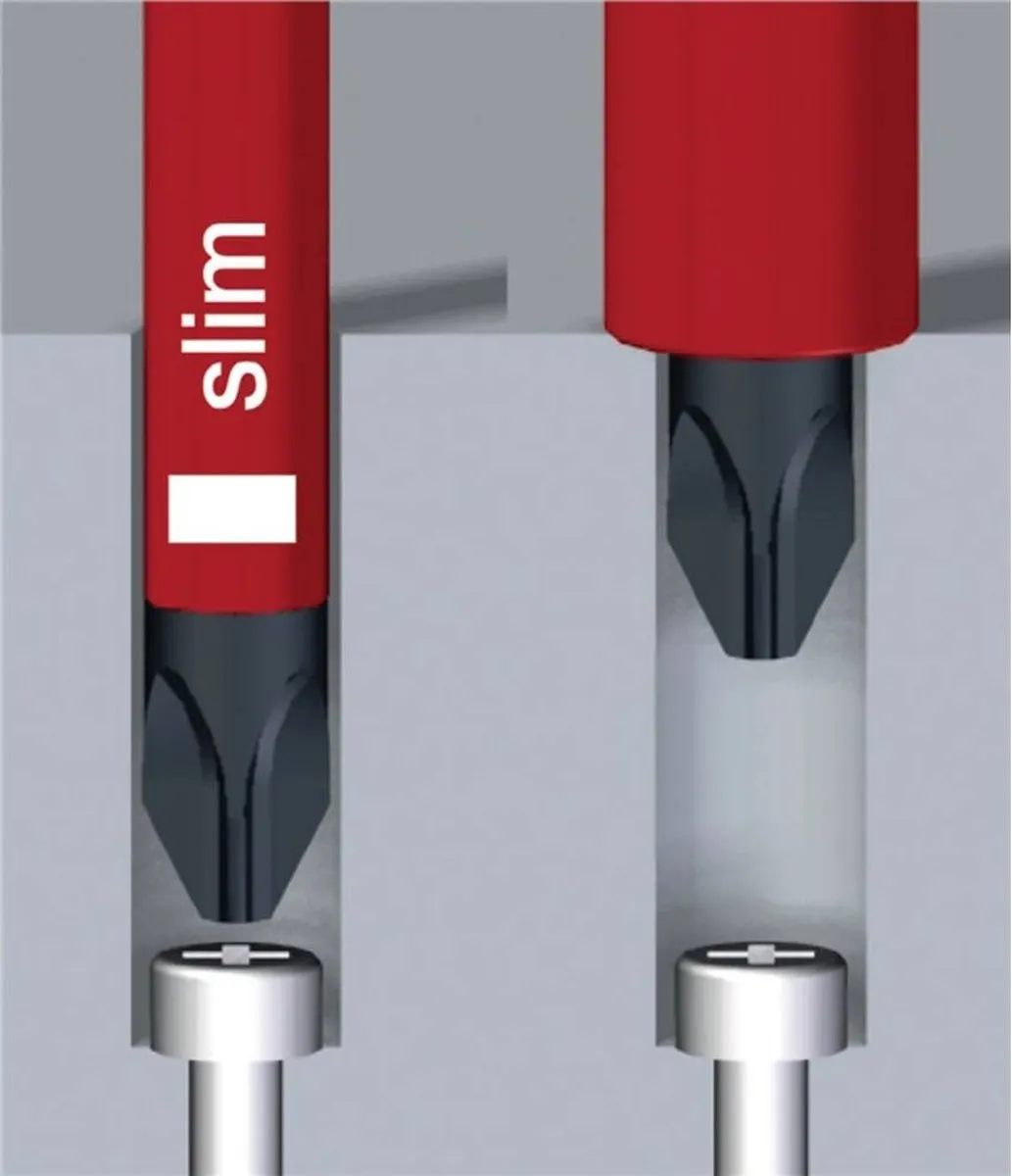 Wiha SB2831B903 VDE slimBit Set 6-delig - PH/PZ/SL