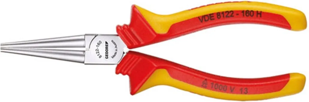 Gedore Rondbektang VDE 8122-160 - Blauw/Rood/Zilver