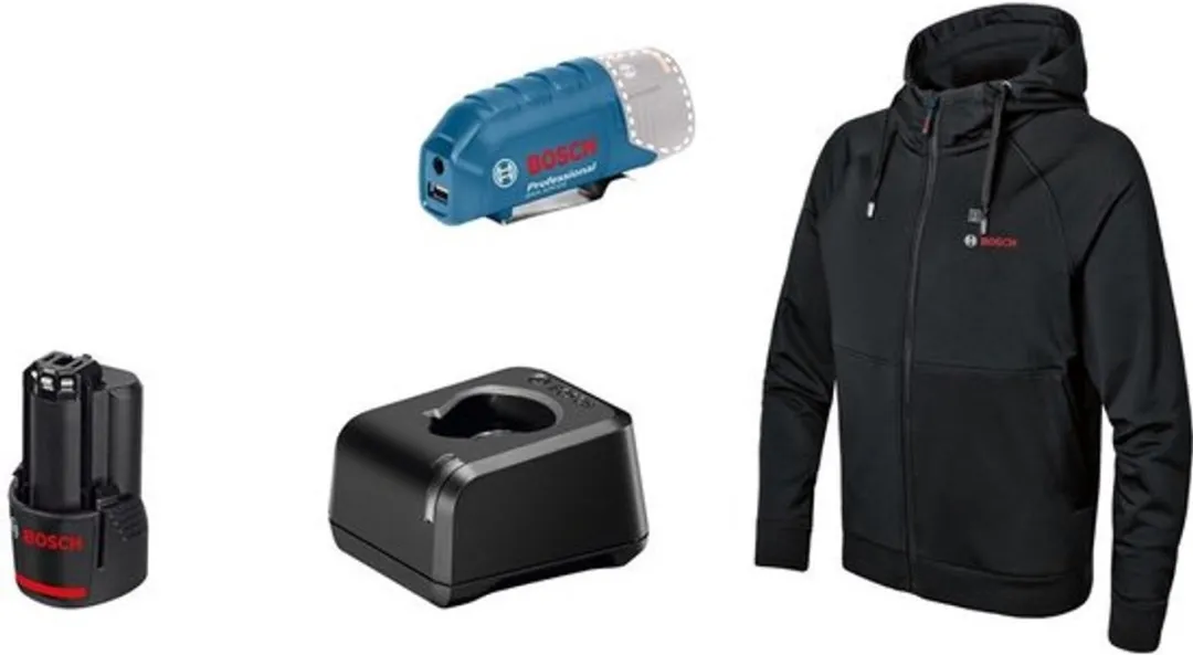 Bosch Professional GHH 12+18V XA XL Verwarmde Hoodie