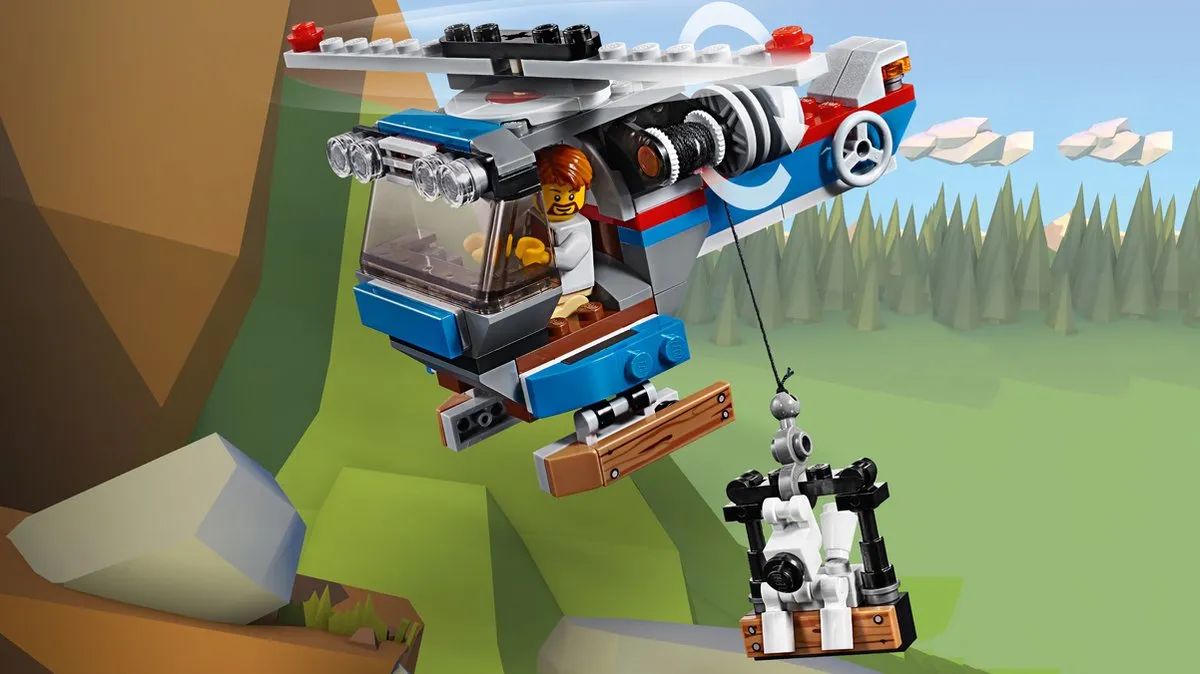 LEGO Creator 31075 Avonturen in de Wildernis - 225 Stukken - Geel