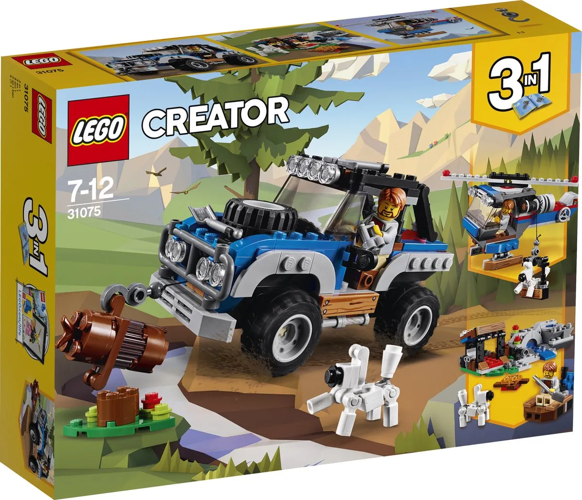 LEGO Creator 31075 Avonturen in de Wildernis