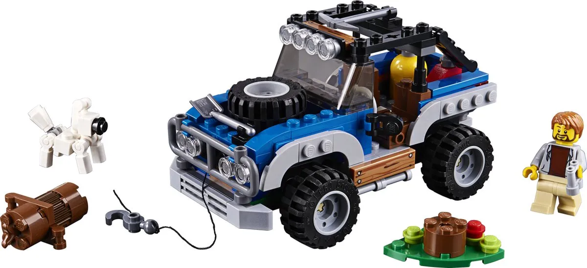 LEGO Creator 31075 Avonturen in de Wildernis - 225 Stukken - Geel
