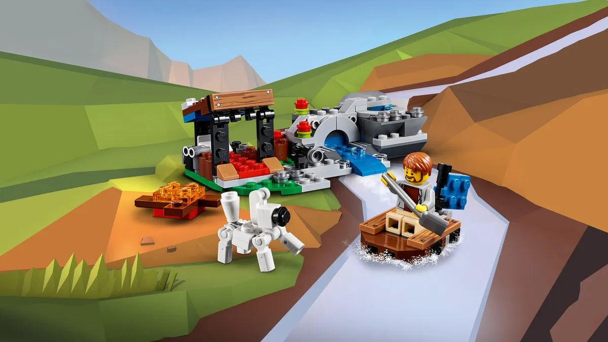 LEGO Creator 31075 Avonturen in de Wildernis - 225 Stukken - Geel