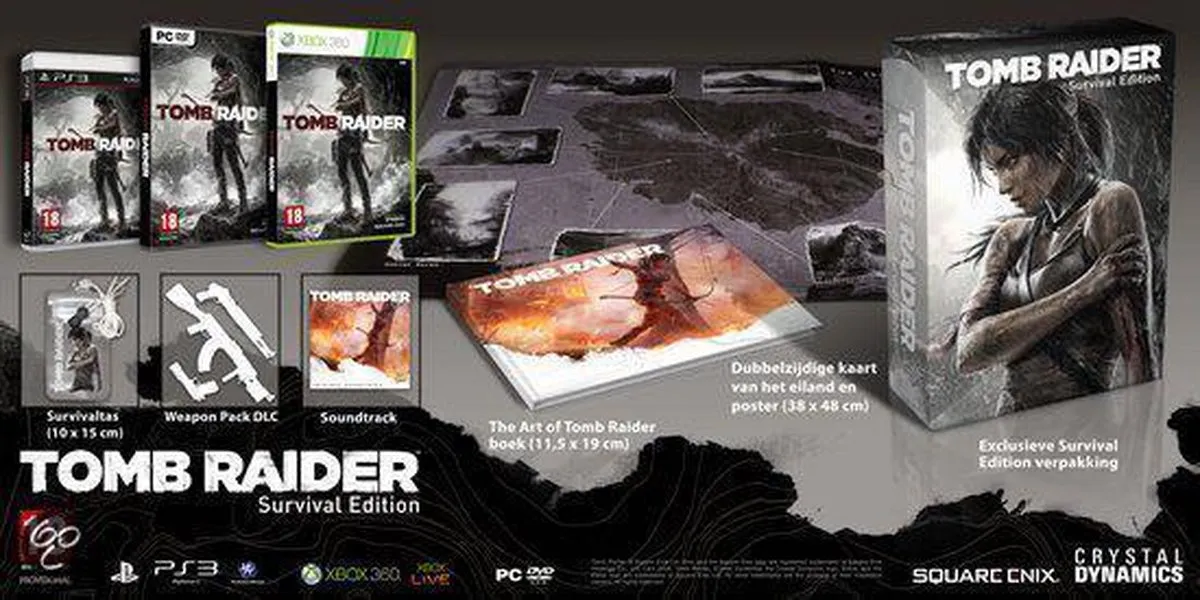 Square Enix Tomb Raider Survival Edition PS3