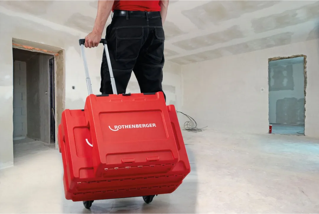 Rothenberger ROCASE 6414 ROMAX 3000/3000 AC - 10000 - Rood