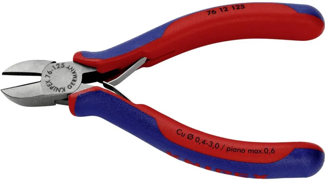 Knipex 7612125 Elektromechanische Zijsnijtang 125mm