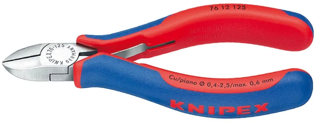 Knipex 7612125 Elektromechanische Zijsnijtang 125mm