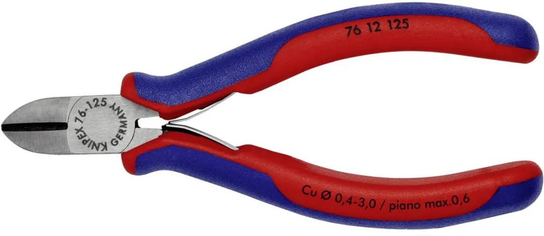 Knipex 7612125 Elektromechanische Zijsnijtang 125mm