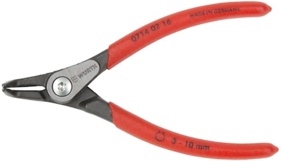 Würth Asborgveer DIN 5254 Vorm B - Borgveertang - Rood/Zwart