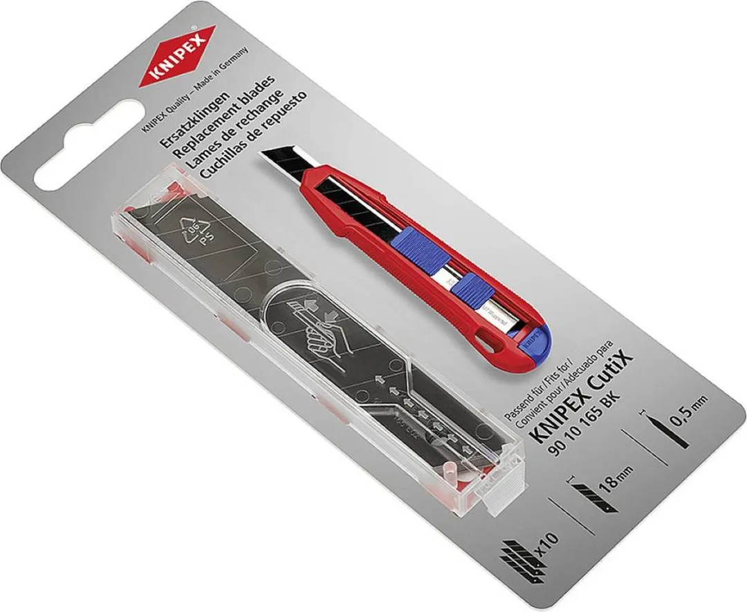 Knipex 90 10 165 E02 Reservemesjes 10 Stuks