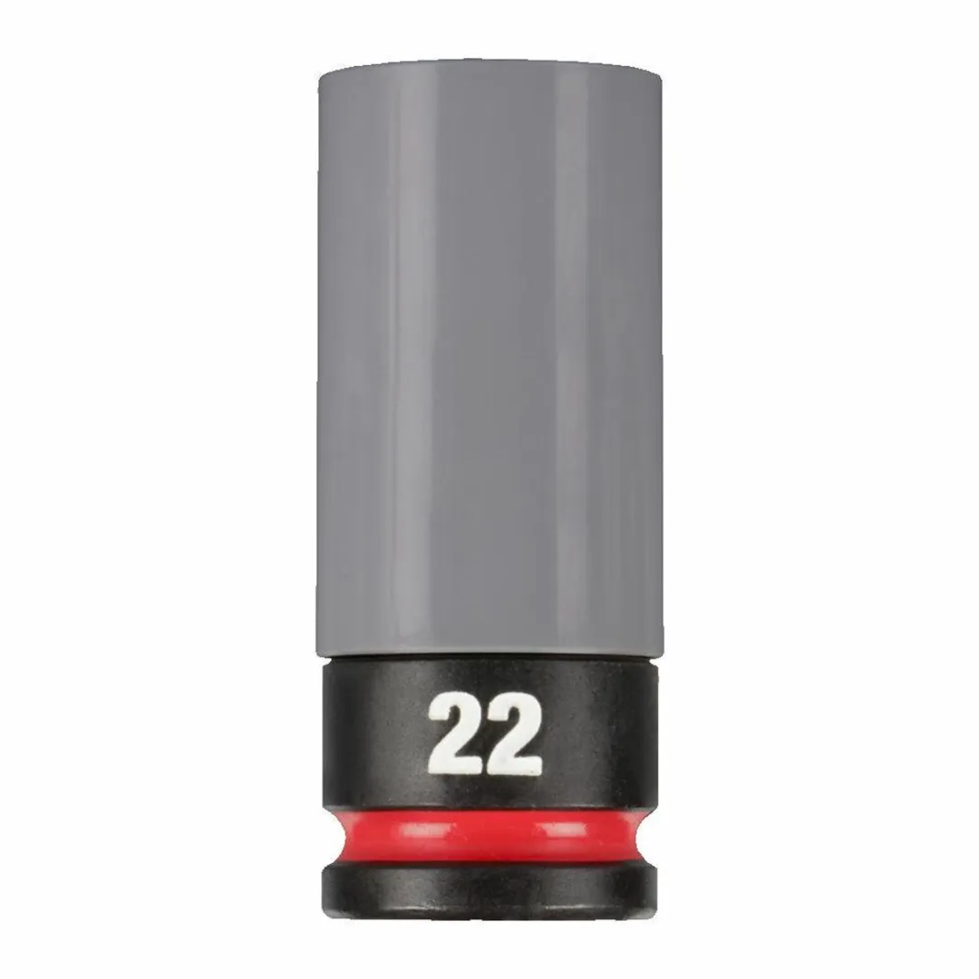 Milwaukee SHOCKWAVE Udaroudop 22mm Aluminium Velgen 1/2" Vierkant