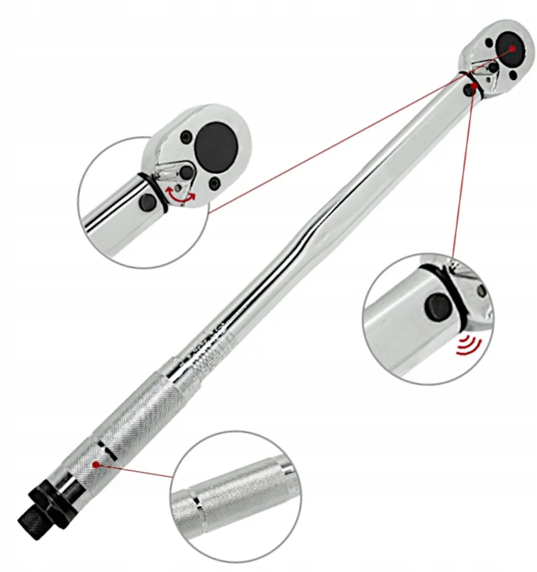 Forsage Momentsleutel 1/2" 28-210 Nm
