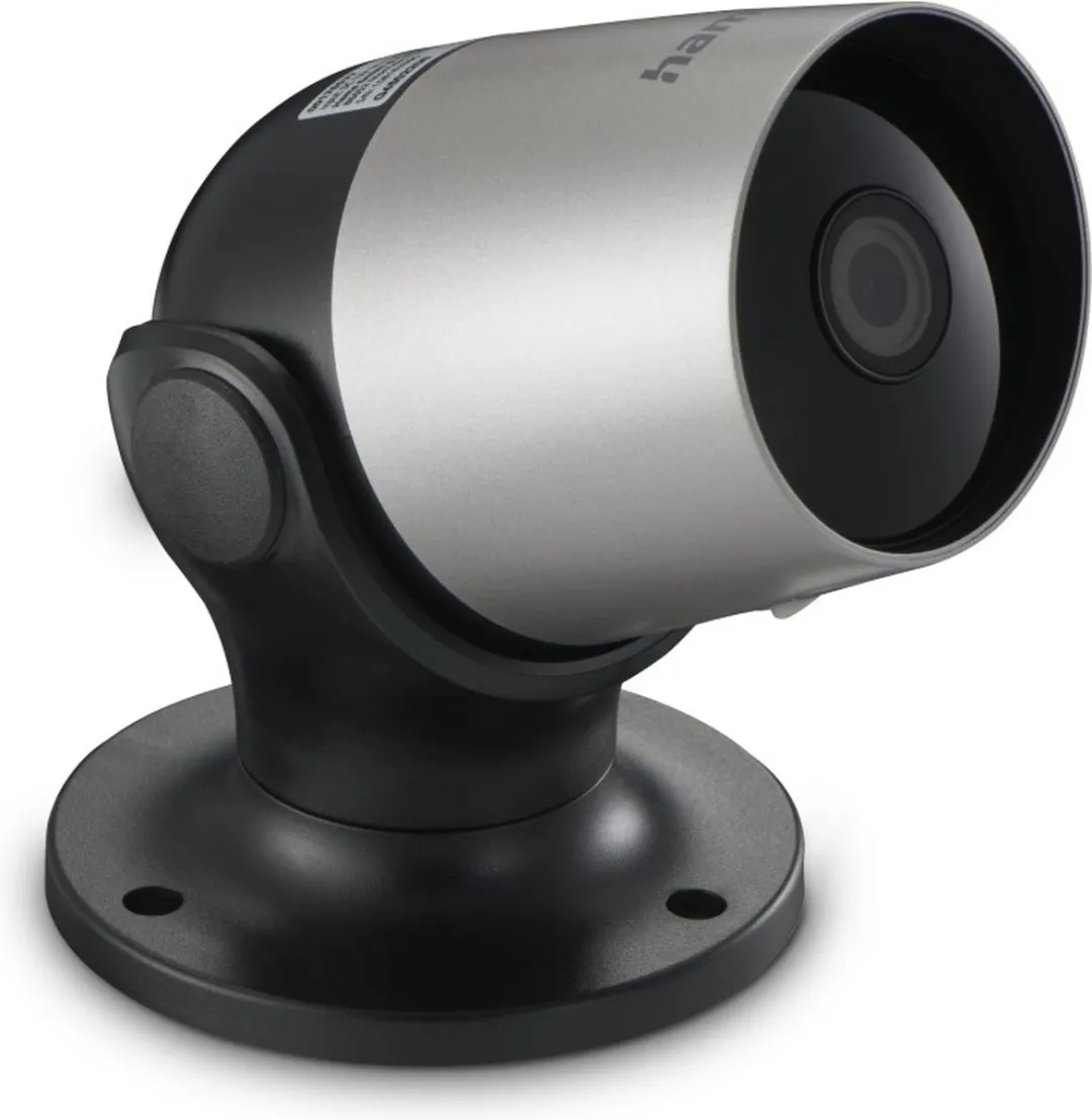 Hama WIFI Full HD Bewakingscamera 00176646 - Zwart/Grijs