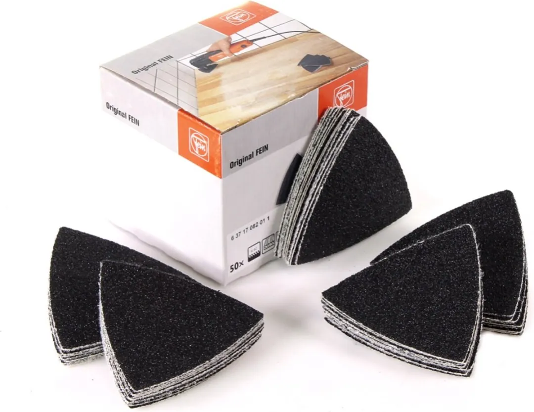 Fein Schuurpapier Driehoek Korrel 60 - 50 Stuks