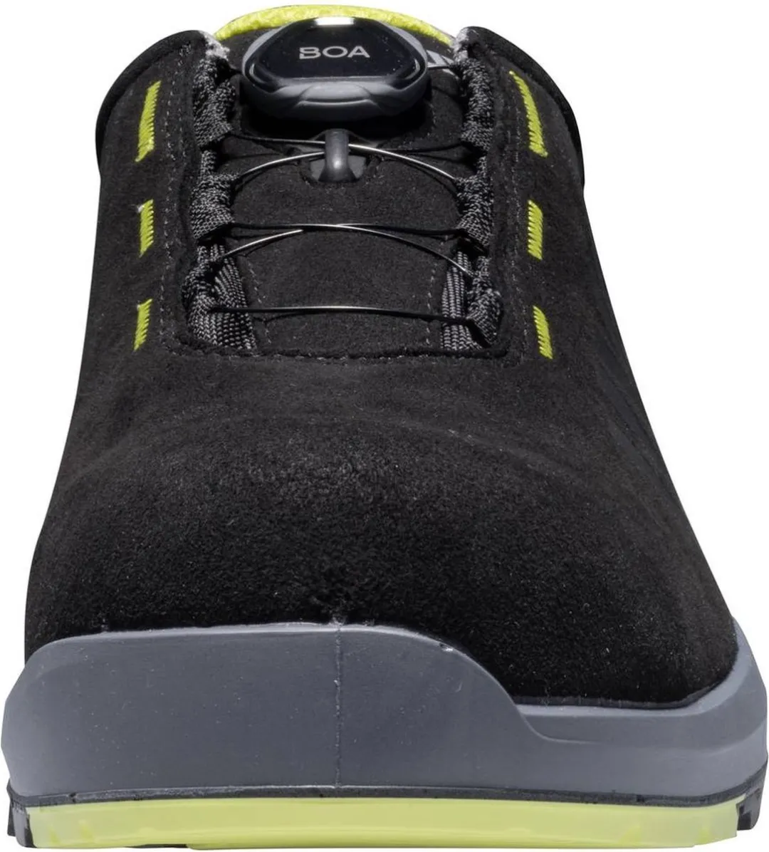 Uvex 1 Veiligheidsschoen S2 BOA 25424 - Zwart/Limoen 46