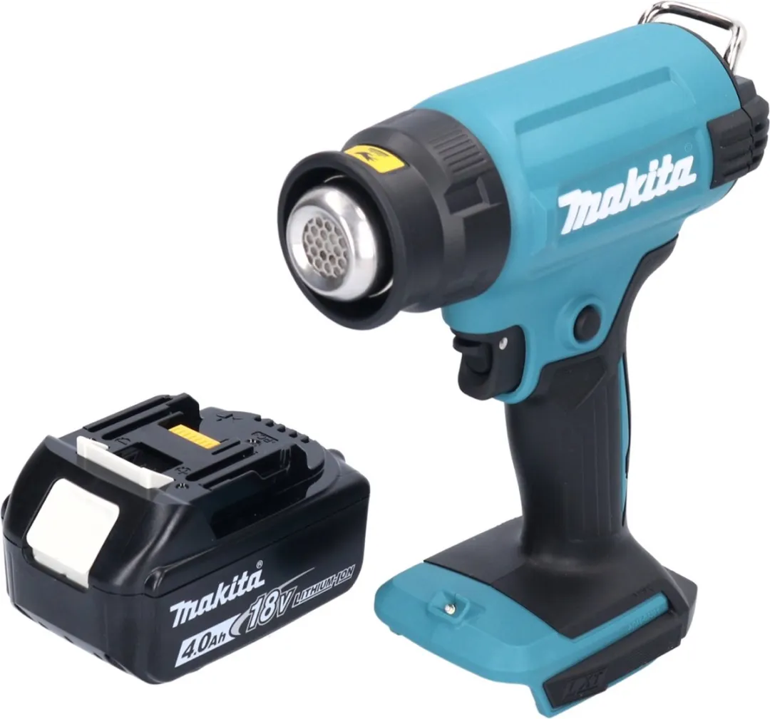 Makita DHG 180 M1 Heteluchtpistool 18V - 550°C - 1x 4.0Ah Accu