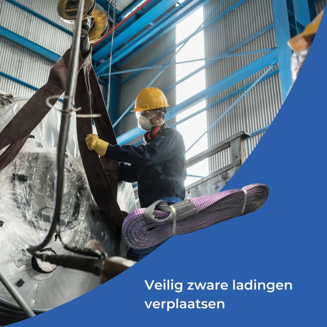 TETRA Hijsband 1 Ton 4m - Paars