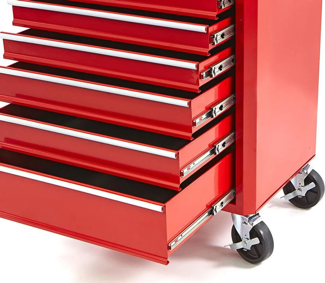 HBM 7-Laden Gereedschapswagen - Rood