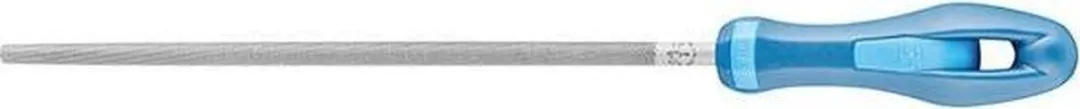Pferd Werkplaatsvijl PF 1162 250 H1 - Rond - Zilver/Blauw