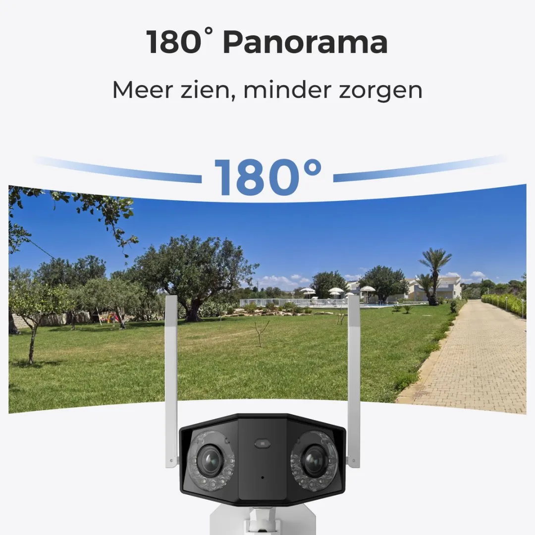 Reolink Duo 2 Wifi 4K Beveiligingscamera - Wit
