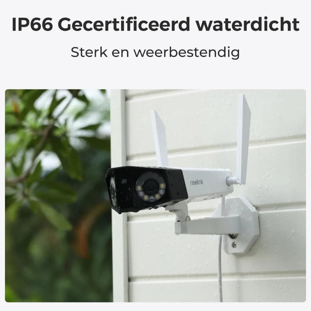 Reolink Duo 2 Wifi 4K Beveiligingscamera - Wit