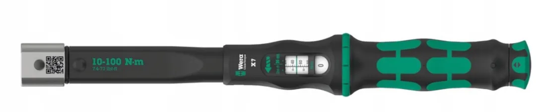 Wera Click-Torque X 7 05075657001 Momentsleutel 14x18mm - 10-100Nm
