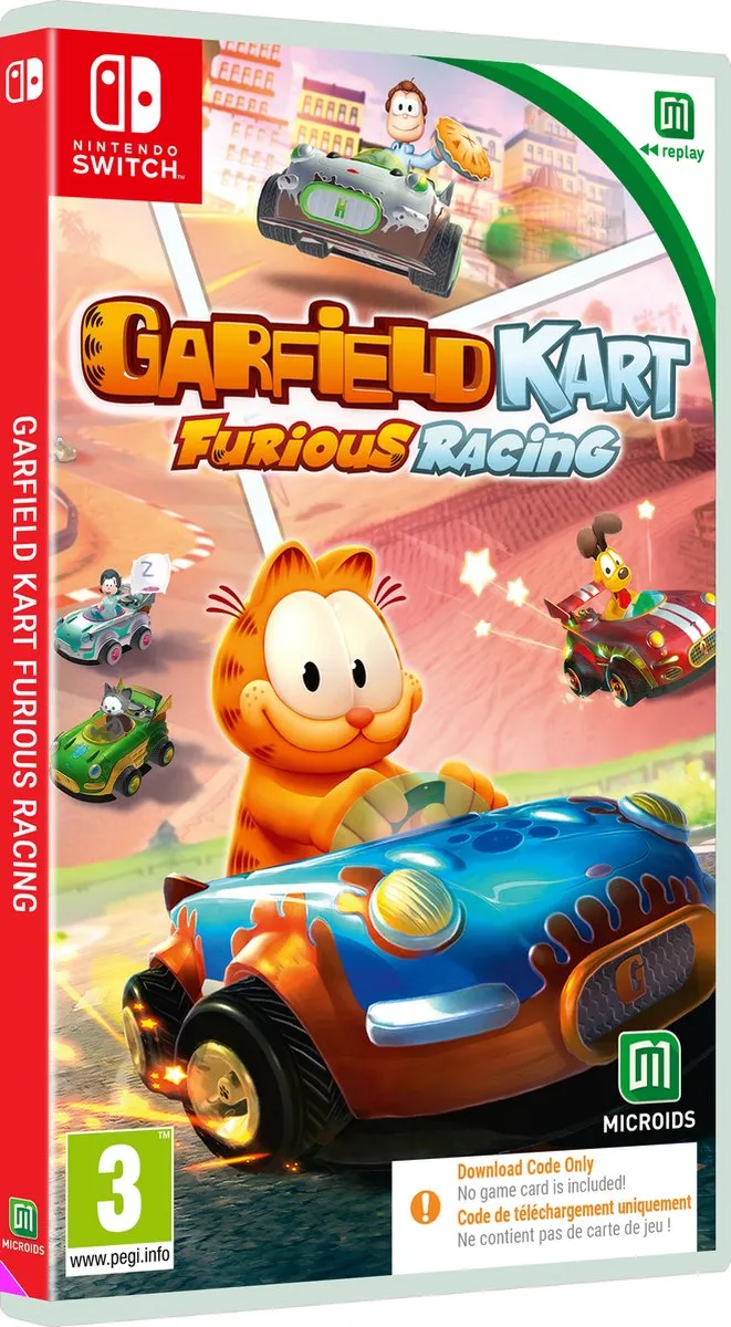 Mindscape Garfield Kart Furious Racing - Switch Code