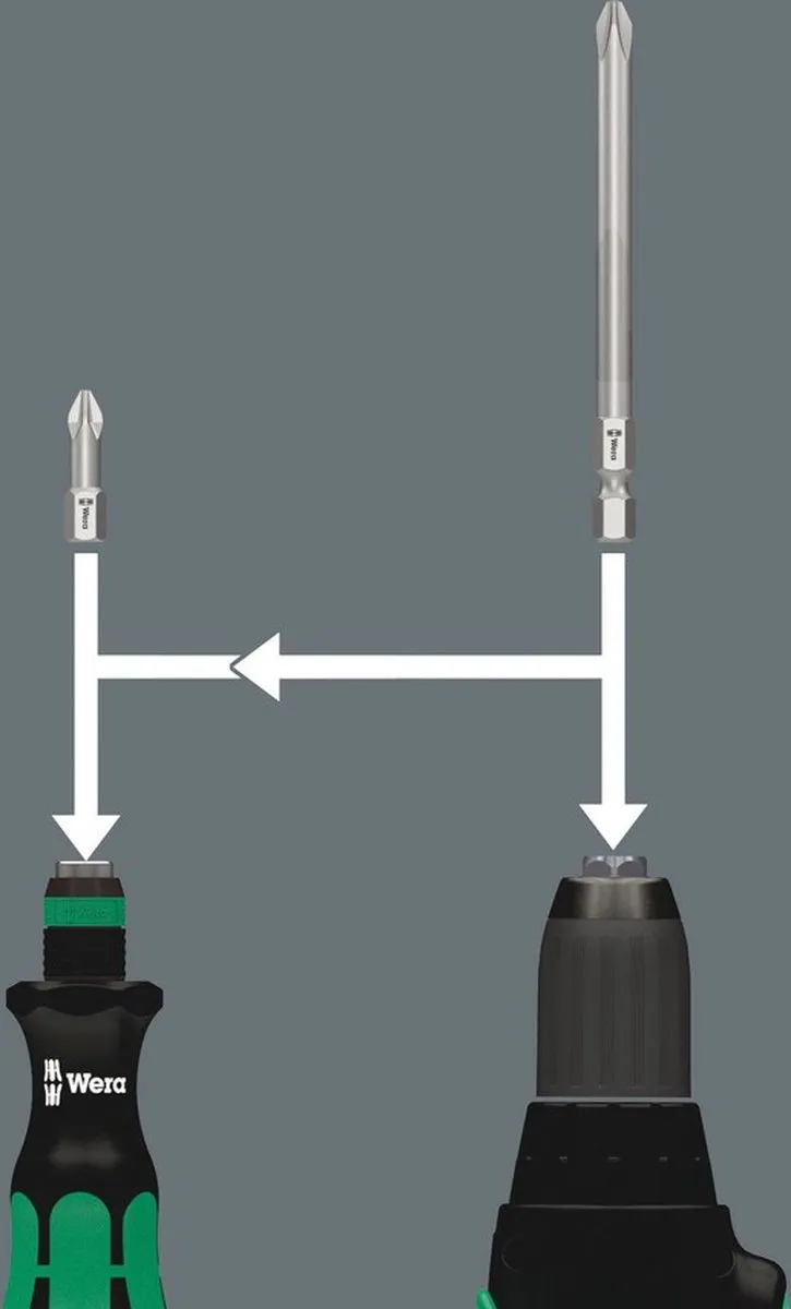 Wera Kraftform Kompakt 10 05056653001 Bit Set - 9 Stuks T