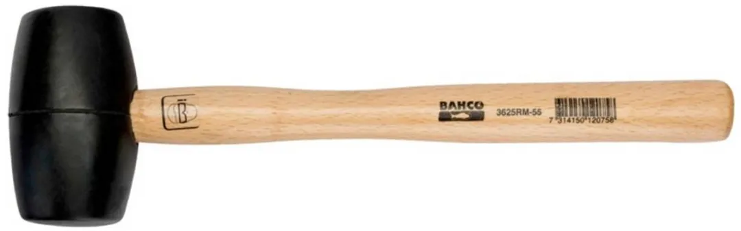 Bahco 3625RM-55 Rubberen hamer 290g - 320mm