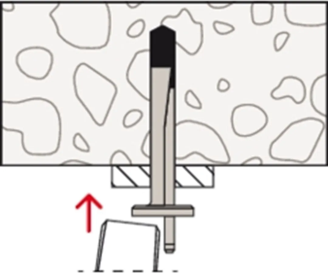 Fischer FDN II 6/35 Plafondanker - 100 Stuks