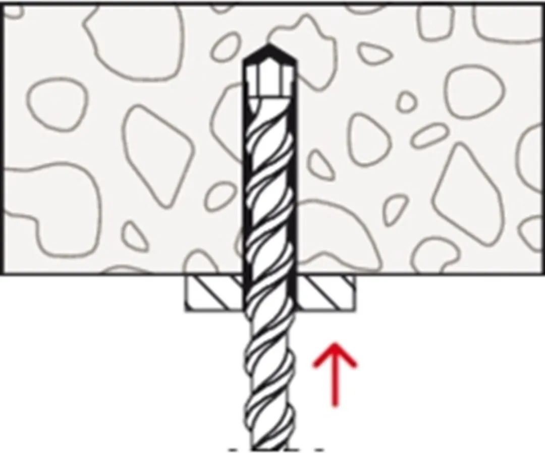 Fischer FDN II 6/35 Plafondanker - 100 Stuks