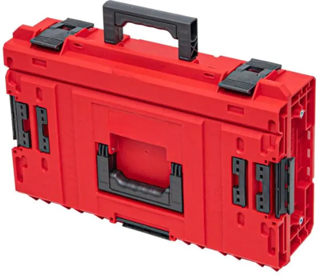 Toolbrothers RHINO XXL Gereedschapskoffer ULTRA Vario+ M 15,4L - IP66 Rood - afbeelding 2 van 6