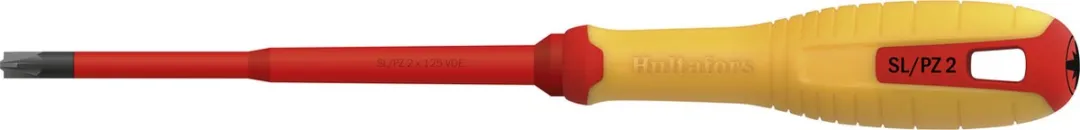 Hultafors VDE Schroevendraaier SL/PZ2 125mm - Geïsoleerd