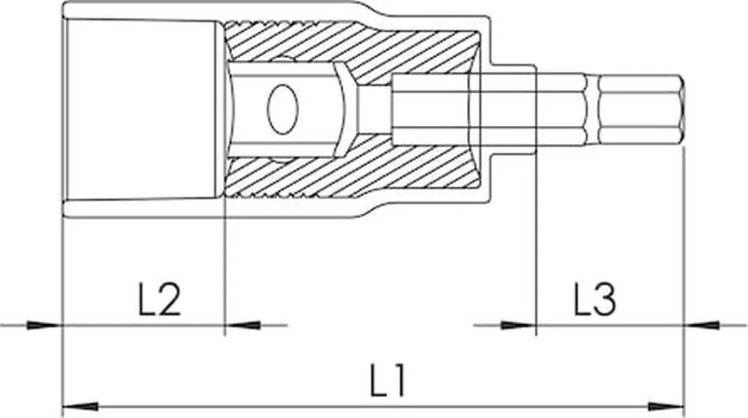 Würth VDE Dopsleutel 3/8
