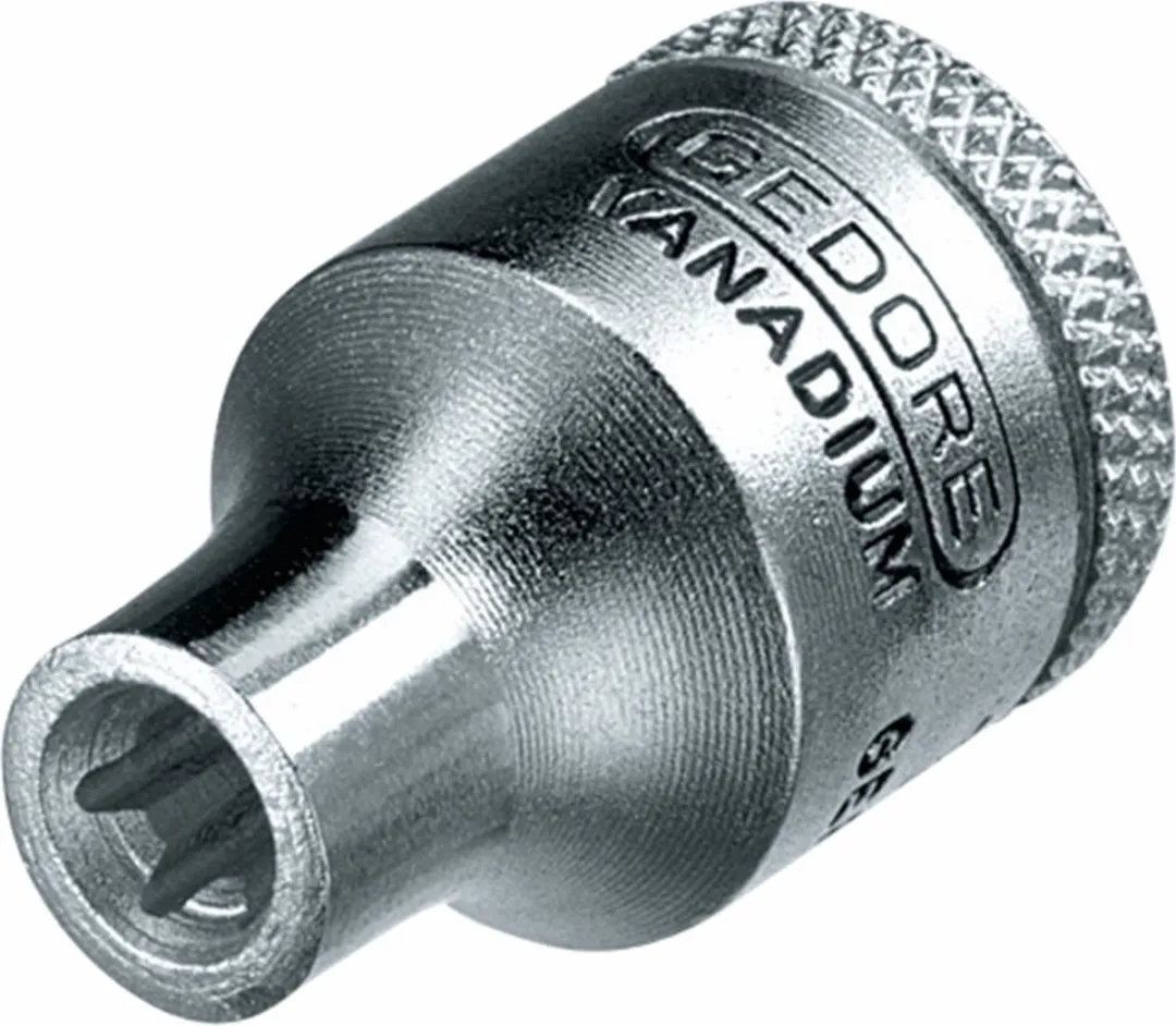 Gedore Torx E7 Dopsleutel 6-kant