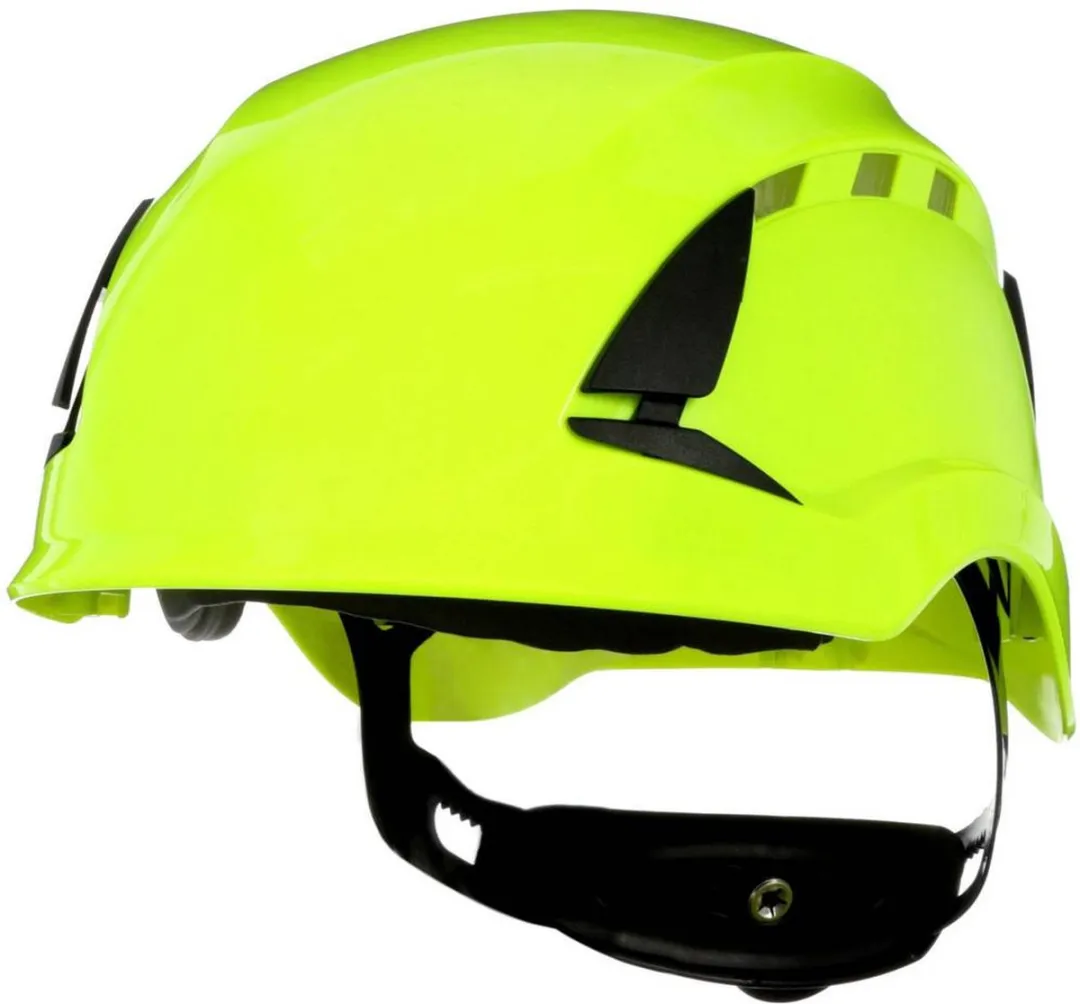 3M SecureFit X5514V-CE-4 Veiligheidshelm - Neon-groen