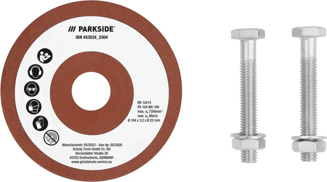 PARKSIDE PSG85C2 Elektrische Kettingslijper - 85W - Ø104mm