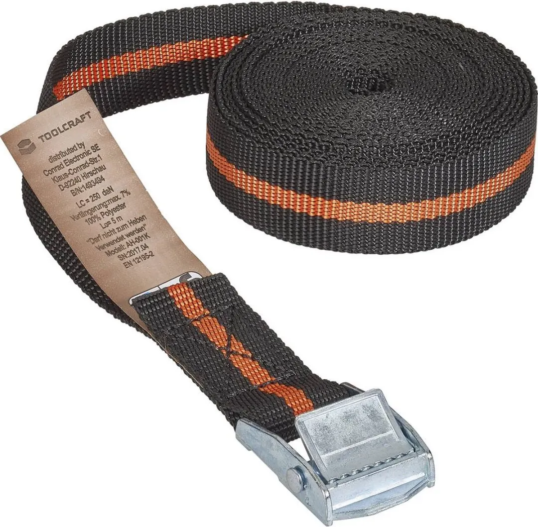 TOOLCRAFT Klemband 125 daN 5m x 25mm