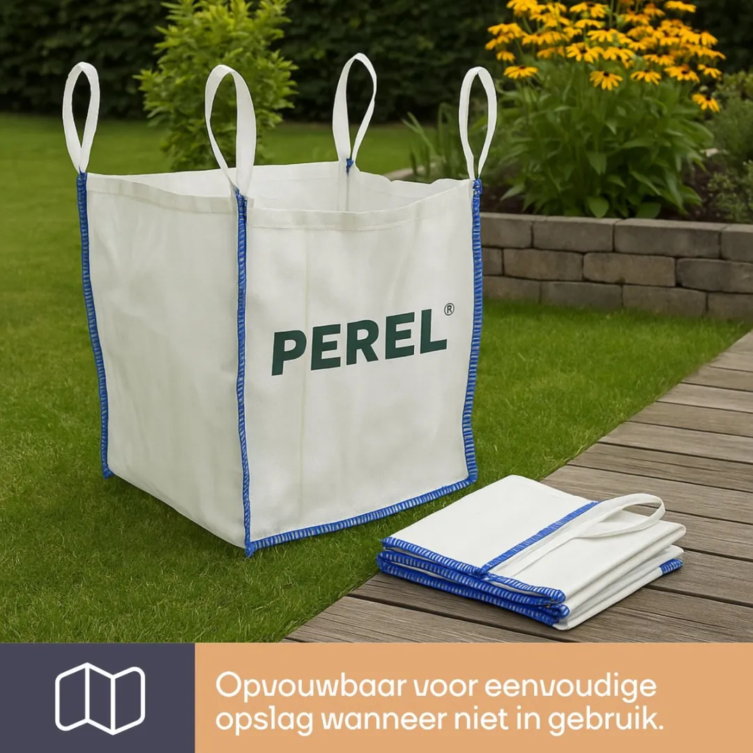 Perel Big Bag UV-bestendig 1000L - 95x95x110cm - afbeelding 6 van 6