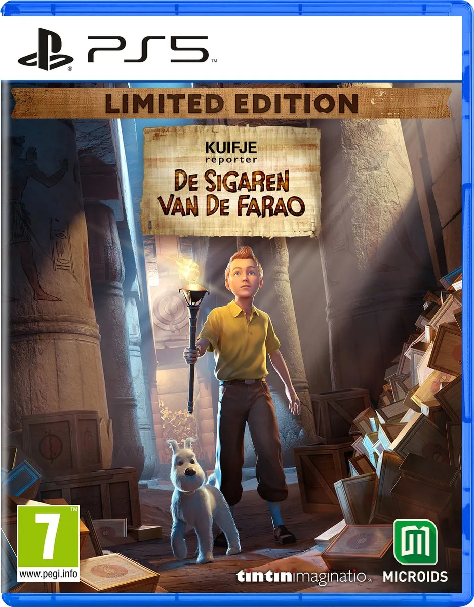 Mindscape Kuifje Reporter: De Sigaren van de Farao Limited Edition PS5